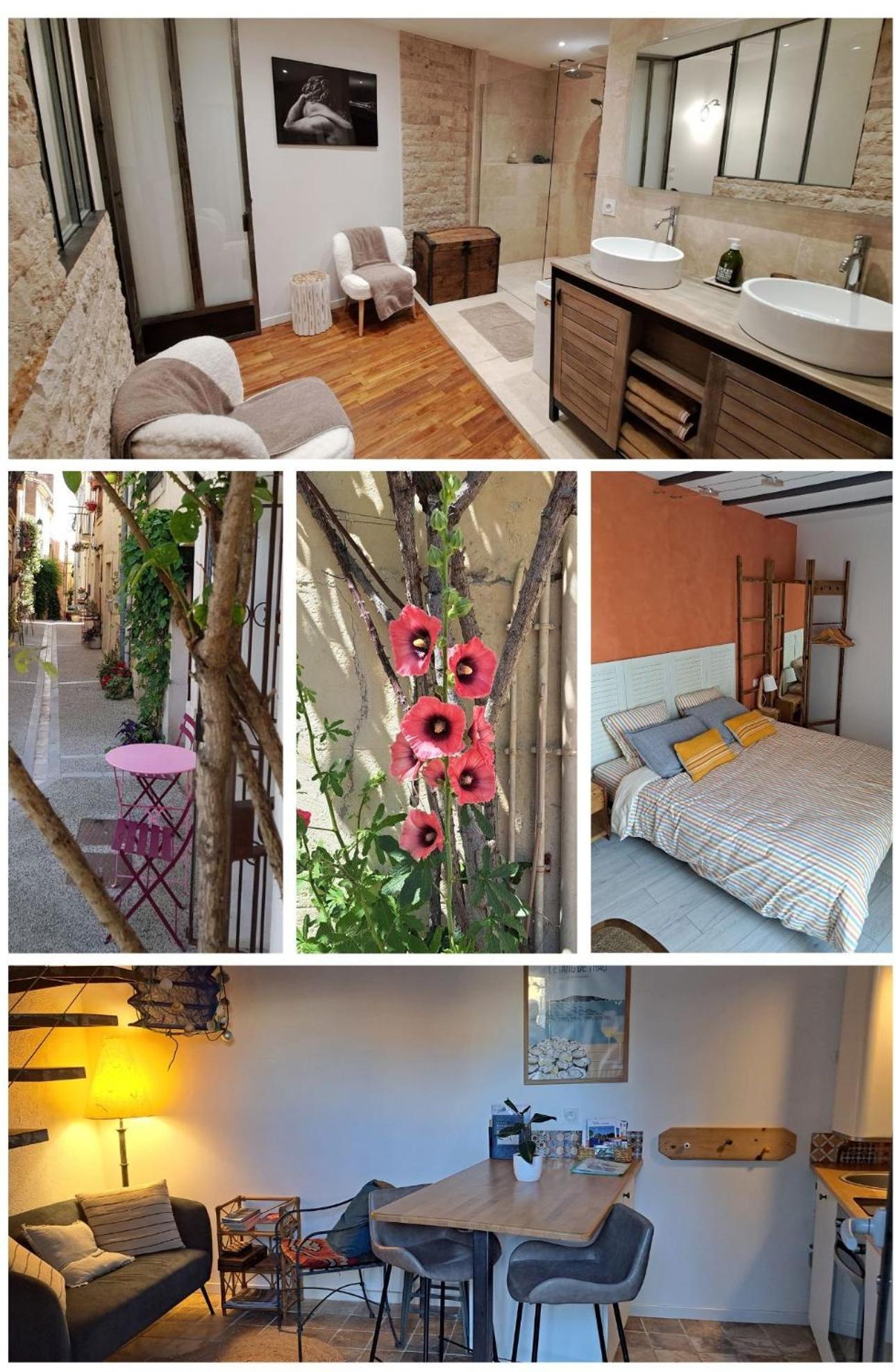 La Tremiere, Maison De Village, Sauna, Vue Garrigue Bouzigues Bagian luar foto